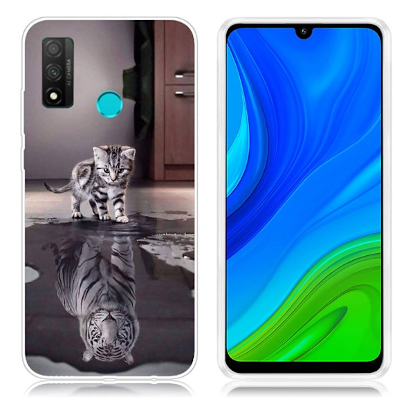 Deco Huawei P Smart 2020 deksel - Katt Og Refleksjon Multicolor