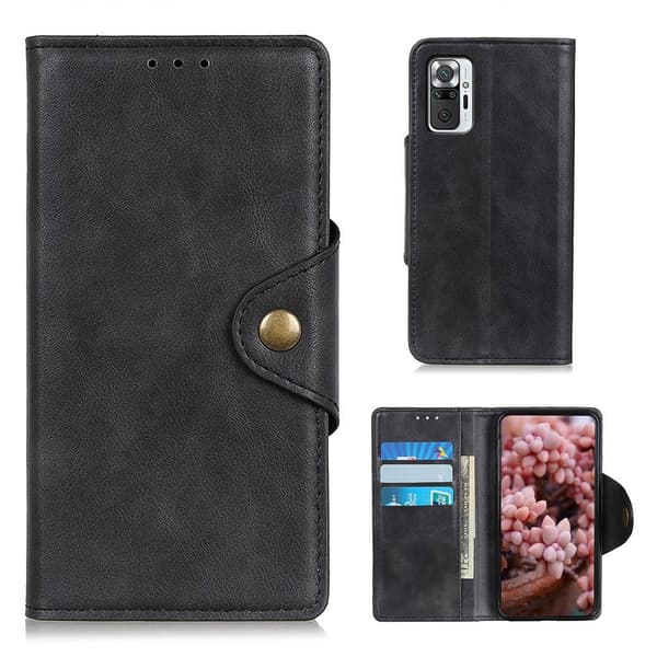 Alpha Xiaomi Redmi Note 10 Pro Flippetui - Svart Black