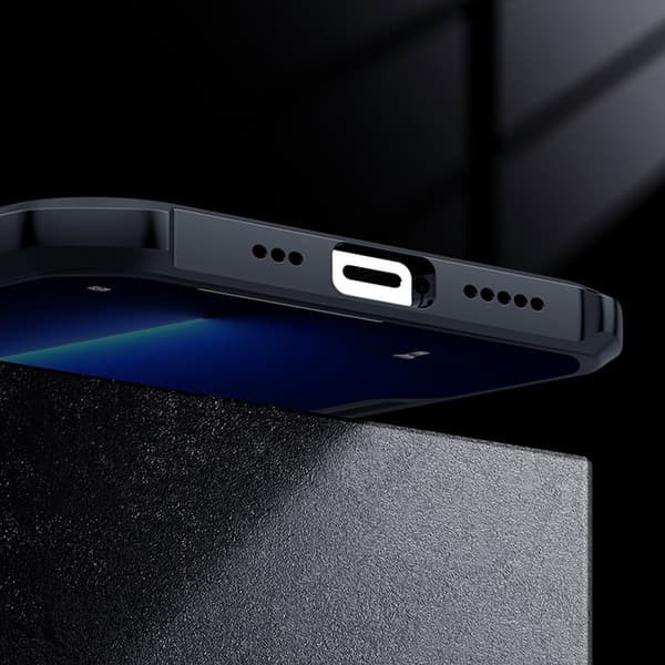 Stöttåligt iPhone 14 Pro Max hybridskal - Svart Svart