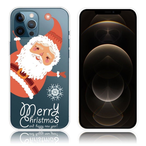 Christmas iPhone 12 Pro Max case - Santa Claus Is Coming Red