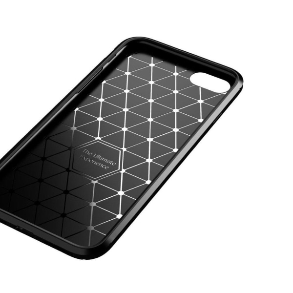 Carbon Shield iPhone SE 2020 skal - Svart Svart