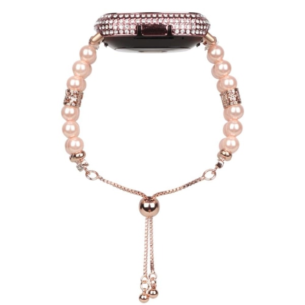 Fitbit Versa 3 fashionable décor watch strap - Pink Rosa