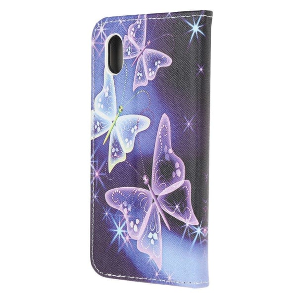 Wonderland Samsung Galaxy A01 Core flip case - Beautiful Butterf Purple