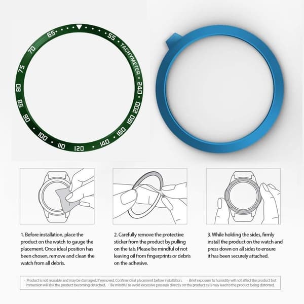 Samsung Galaxy Watch 3 (41 mm) med urskive i rustfritt stål - Grønn / Grønn Green