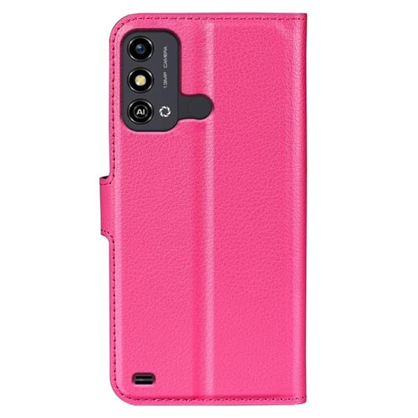 Klassisk ZTE Blade A53 Flip Etui - Rose Pink