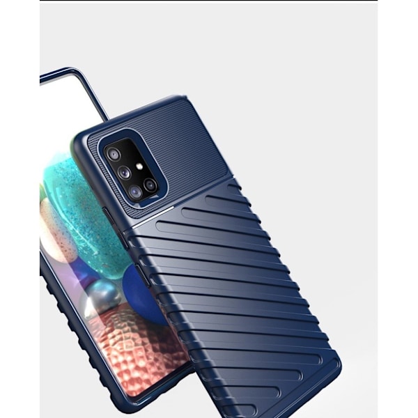 Thunder Samsung Galaxy A71 5G skal - Blå Blå