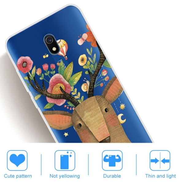 Deco Xiaomi Redmi 8A skal - Älg Brun