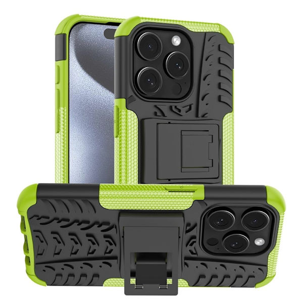 Offroad Etui iPhone 15 Pro Max - Grøn Green