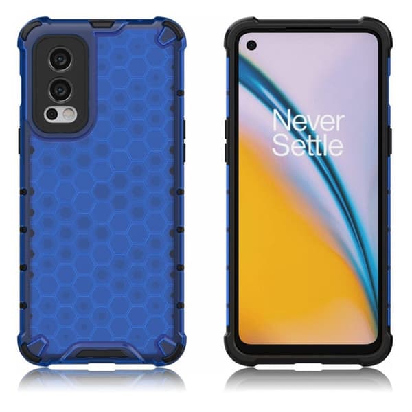 Bofink Honeycomb OnePlus Nord 2 5G Etui - Blå Blue