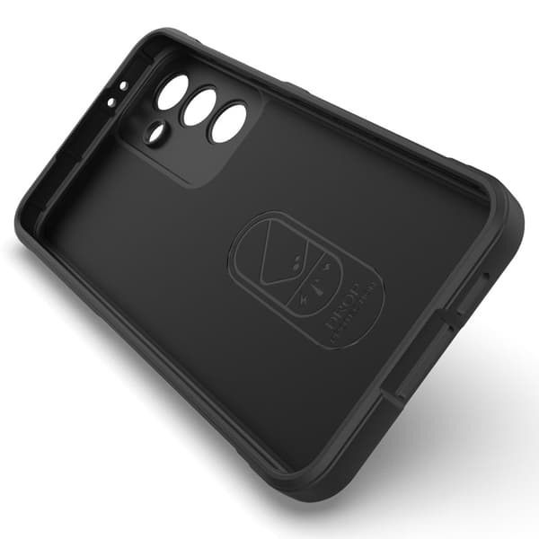 Blødt grebsformet Samsung Galaxy S24 FE cover - Mørkeblå Blue
