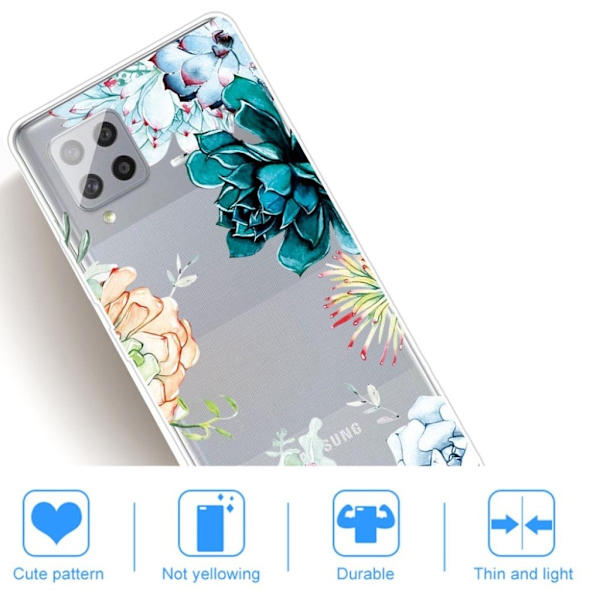 Deco Samsung Galaxy A42 5G skal - Blomma multifärg