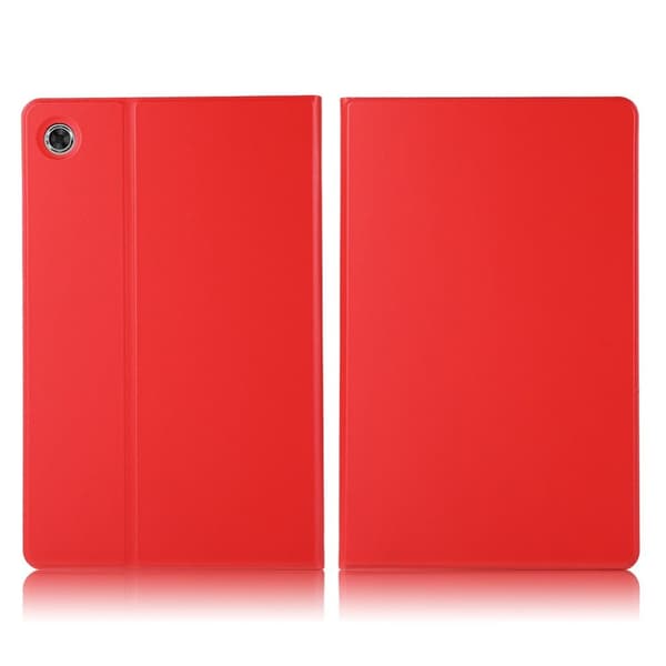 Lenovo Tab M10 HD Gen 2 textured leather case - Punainen Red