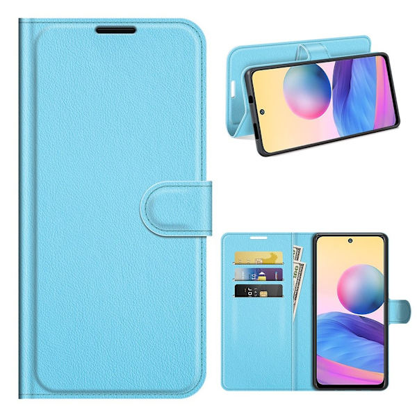 Classic Xiaomi Redmi Note 10 5G Flippetui - Blå Blue
