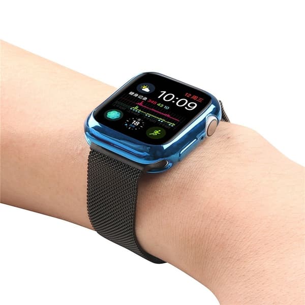Apple Watch (41mm) elektropläterat hölje - Blå Blå