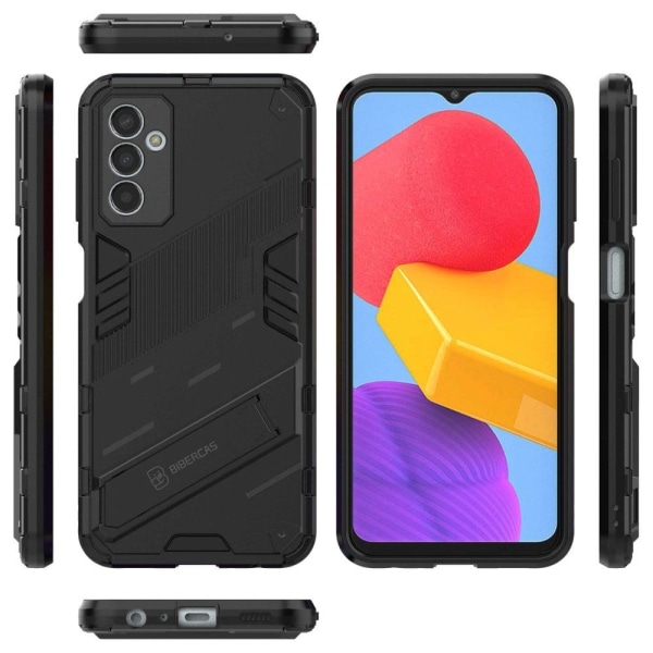 Stødsikker Hybrid Cover med A Moderne Touch til Samsung Galaxy M13 4g - Sort Black