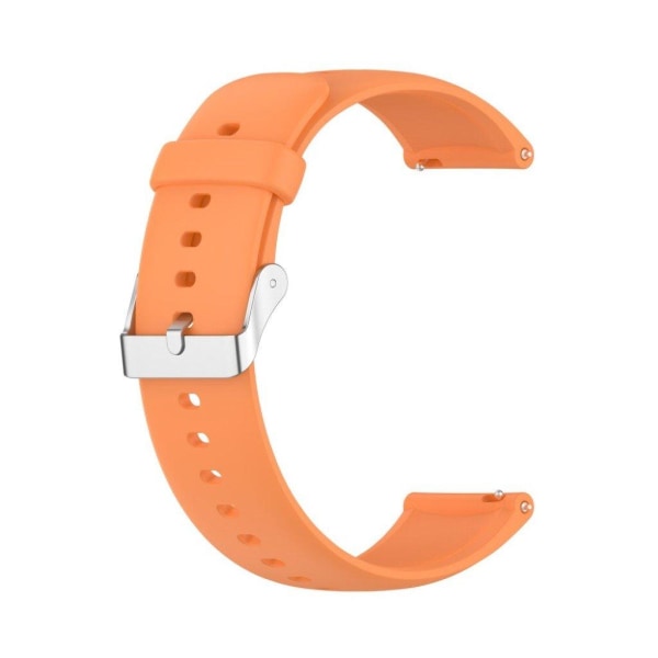 22 mm sporty silikoneurrem til Huawei-ur - Orange Orange