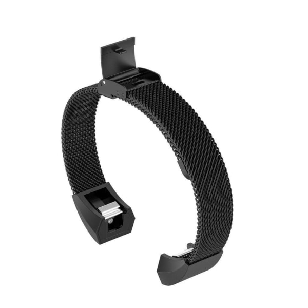 Fitbit Ace / Alta stainless steel watch band - Black Svart