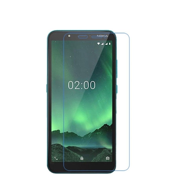 Ultraklar LCD skærmbeskyttelse til Nokia C2 Transparent