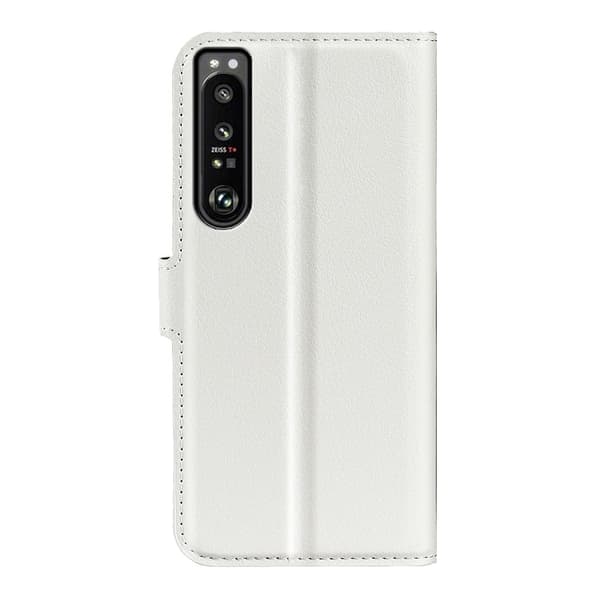 Classic Sony Xperia 1 IV flip etui - Hvit White