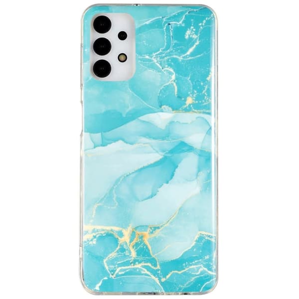 Marmormotiv Samsung Galaxy A13 4G skal - Grön Grön