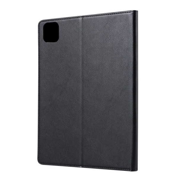 iPad Air (2020) holdbar læder flip etui - sort Black