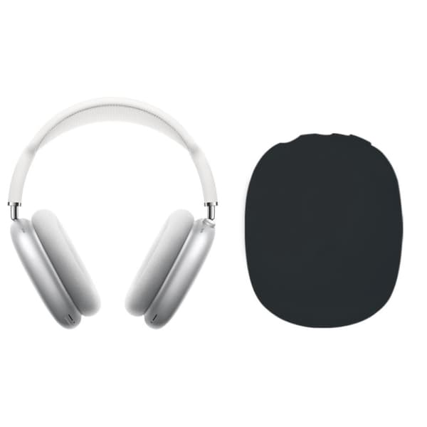 Airpods Maxin pehmeä silikonisuojus - Musta Black