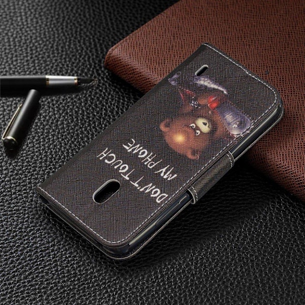 Wonderland Nokia 2.2 kotelot - Karhu ja Sen Varoitukset Black
