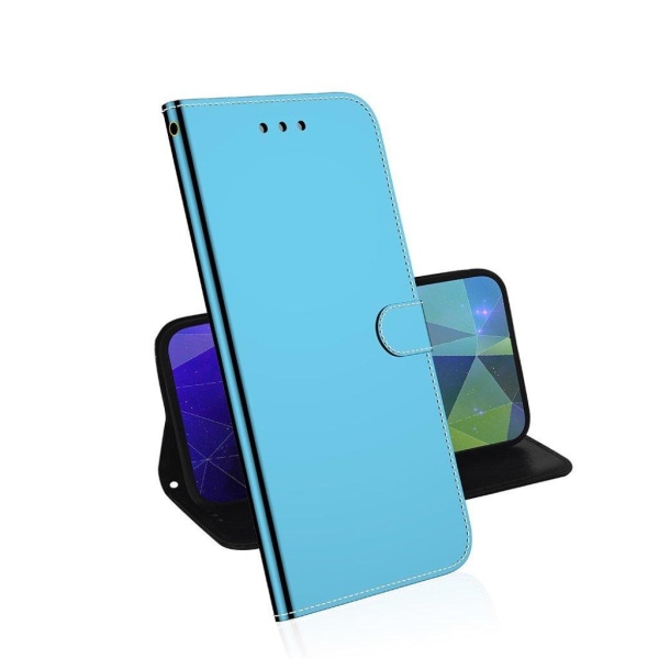 Mirror Samsung Galaxy A52 5G flip case - Sininen Blue