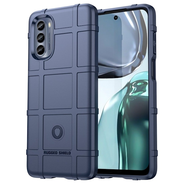 Rugged Shield Motorola Moto G62 5G skal - Blå Blå