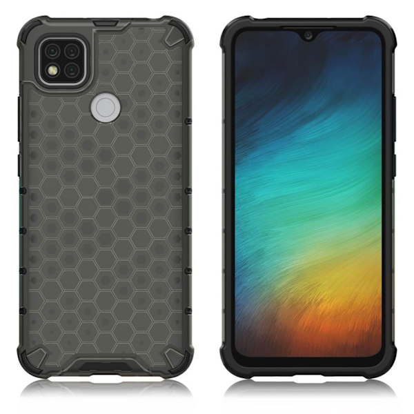 Bofink Honeycomb Xiaomi Redmi 9C deksel - Grå Silver grey