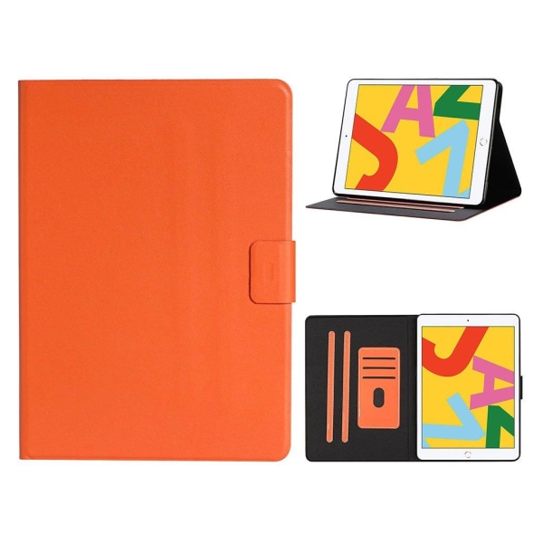 Auto Wake Sleep Stand Smart Leather Tablet Cover iPad 10.2 (2021 Orange