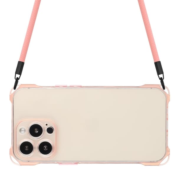 TPU iPhone 14 Pro Max kotelo - Pinkki Pink