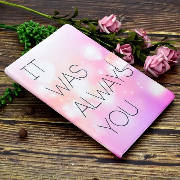 Cool Mønster Lær Etui til Lenovo Tab M10 - It Was Always You Multicolor