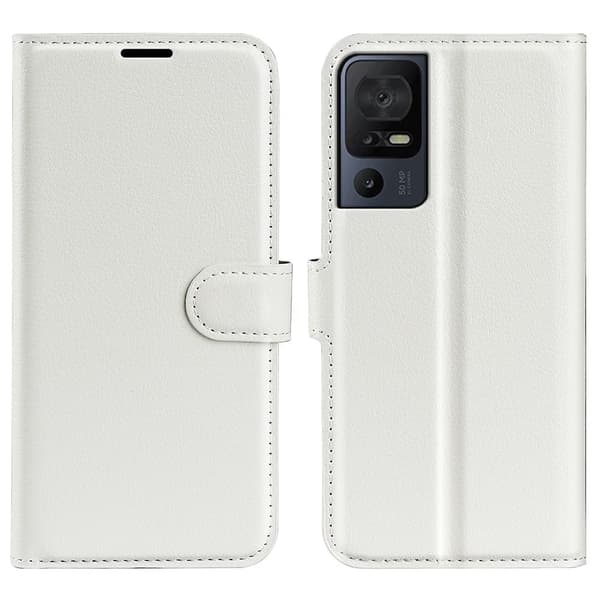 Classic TCL 40 SE flip kuoret - Valkoinen White