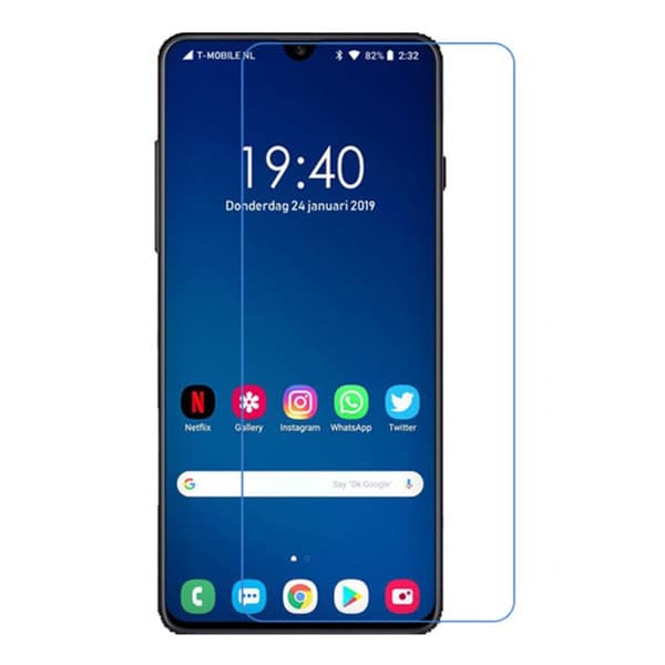 Samsung Galaxy A40 ultra klar skjermbeskytter Transparent