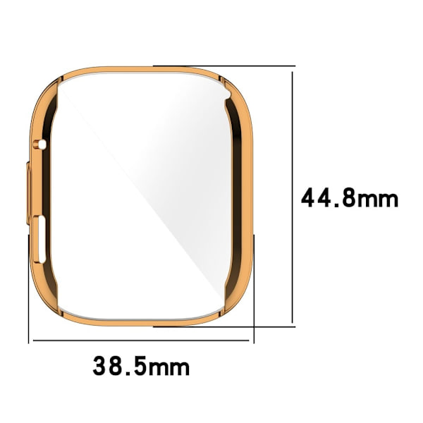 Xiaomi Redmi Watch 3 / Lite 3 galvaniseringscover - Sort Black