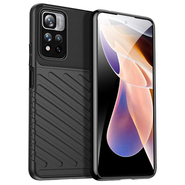 Thunder Xiaomi Redmi Note 11 Pro / Pro Plus Etui - Svart Black