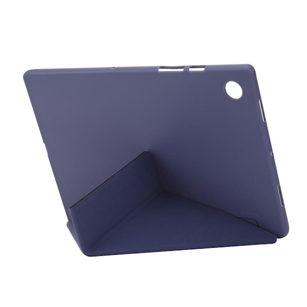 Samsung Galaxy Tab A8 10.5 (2021) Silikonfodral med V-fold - Lila Lila