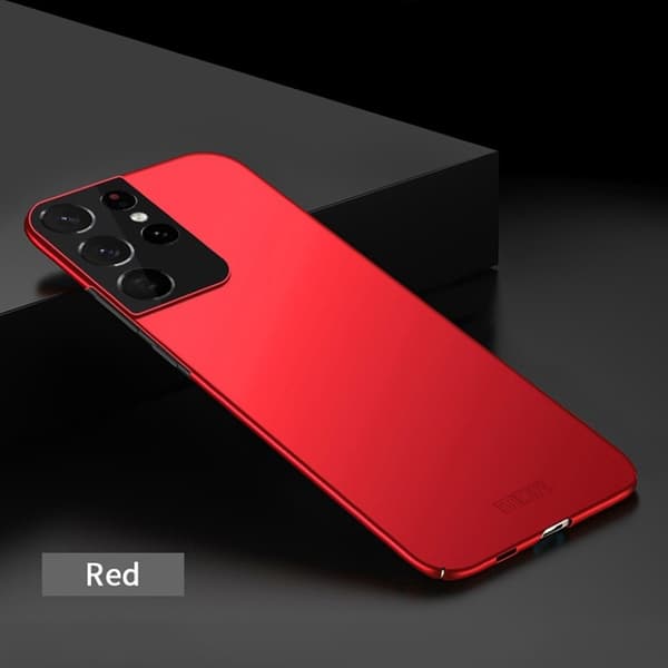 MOFi Slim Shield Samsung Galaxy S21 Ultra Etui - Rød Red