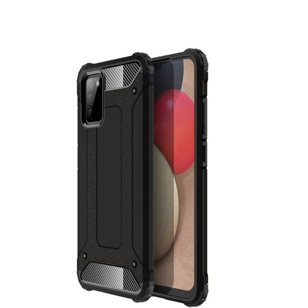Suoja Samsung Galaxy A02s kotelot - Musta Black