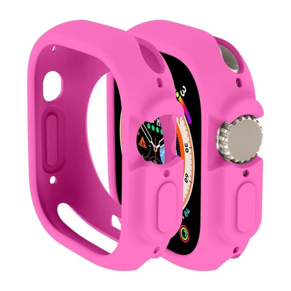 Apple Watch Ultra-överdrag i godisfärg - Rosa Rosa