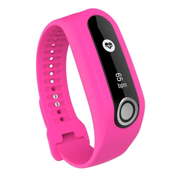 TomTom Touch Holdbart silikone rem - Roser Pink