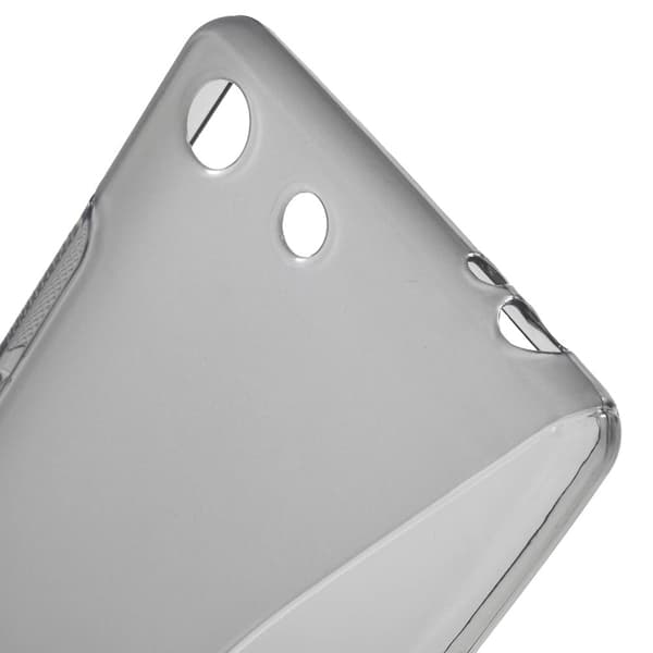 Lagerlöf TPU deksel for Sony Xperia M5 E5603 / M5 Dual E5633 - Grå Silver grey