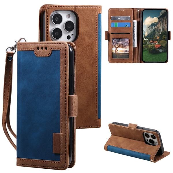 Surburbian iPhone 15 Ultra Flippetui - Blå Blue