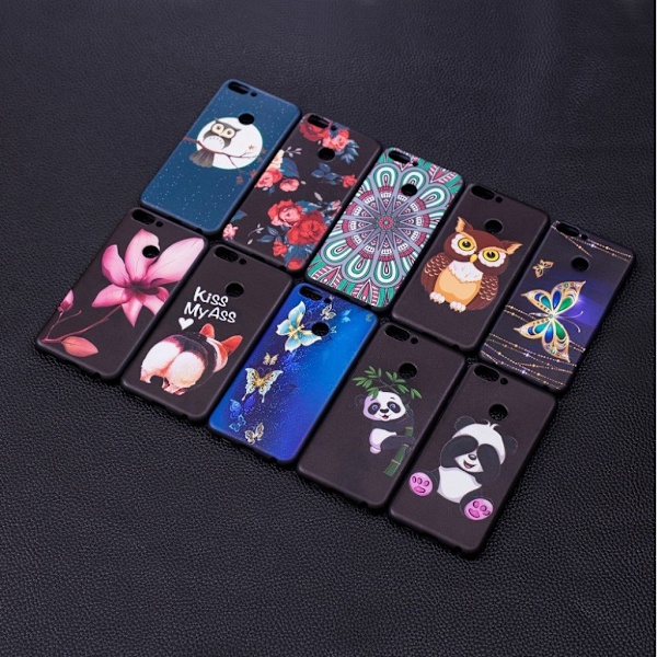 Butterfly läder Huawei P Smart fodral - Flerfärgad multifärg