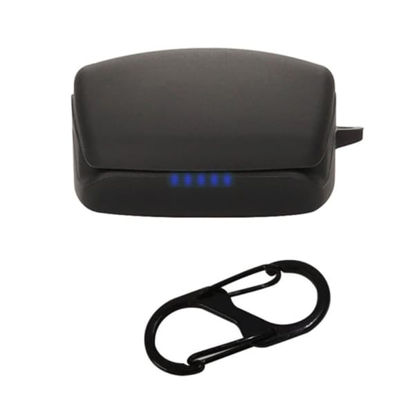 Audio-Technica ATH-TWX9 silikonikotelo soljella - Musta Black