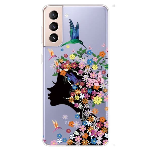 Deco Samsung Galaxy S22 Plus Etui - Blomster og Skønhed Multicolor