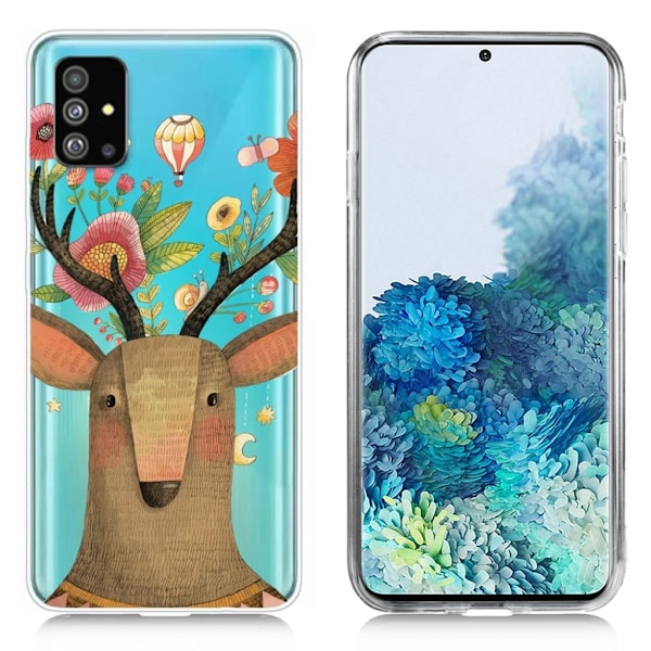 Deco Samsung Galaxy S20 Plus deksel - Elk Brown
