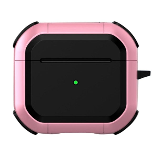 AirPods Pro 2 dual color protective case with buckle - Pink Pink