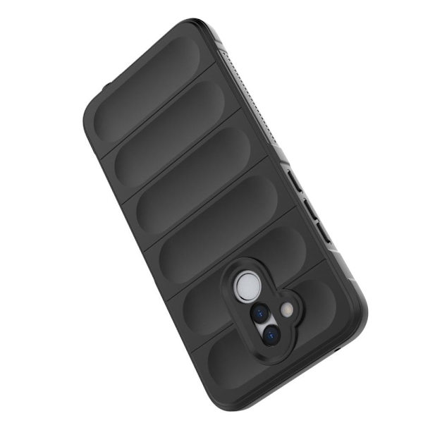 Mjukt greppformat Huawei Mate 20 Lite skal - Silver/Grå Silvergrå